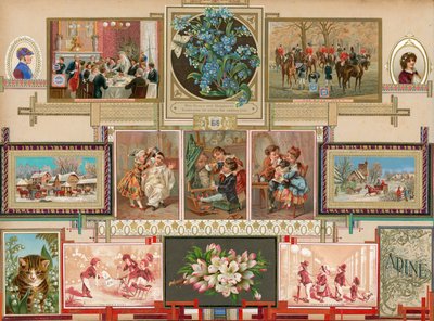 Seite aus Sammelsurium Band XI von European School