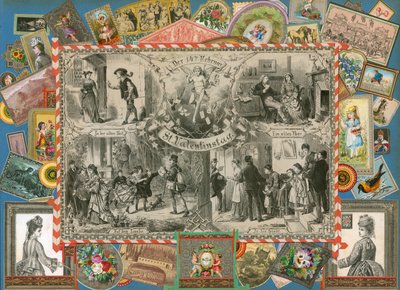 Seite aus Sammelsurium Band XI von European School