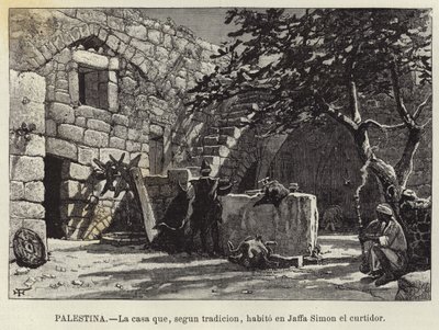 Palästina, Das Haus, das laut Tradition in Jaffa von Simon dem Gerber bewohnt wurde von European School