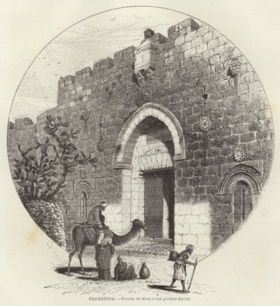 Palästina, Zionstor oder Prophet-David-Tor von European School