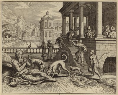 Gleichnis vom reichen Mann und Lazarus dem Bettler von European School