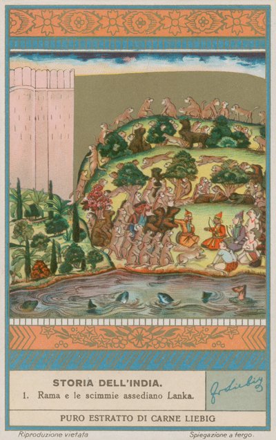 Rama und die Affen belagern Lanka von European School