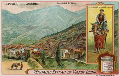 San Julia de Loria und ein Bote aus Seo d