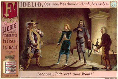 Szene aus Beethovens Oper Fidelio von European School