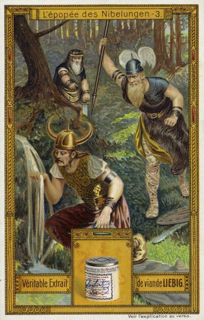 Szene aus dem Nibelungenlied von European School