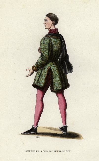 Seigneur am Hof von Philipp dem Guten von European School