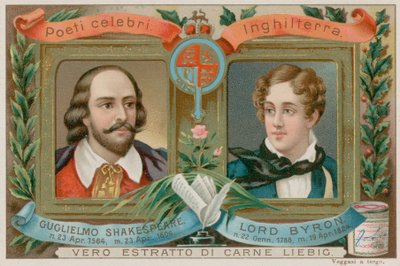 Shakespeare und Byron von European School