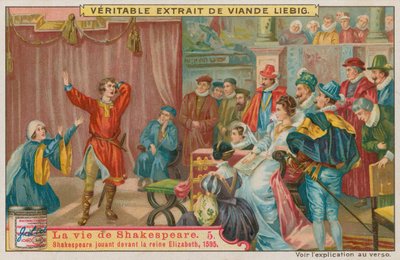 Shakespeare spielt 1595 vor Königin Elisabeth I. von European School