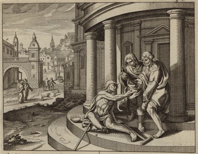 St. Peter heilt einen lahmen Bettler im Namen Jesu Christi von European School