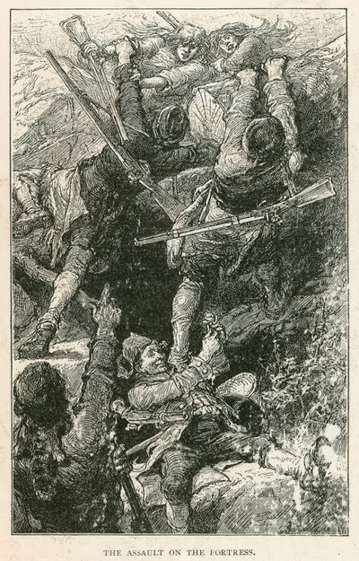 Der Angriff auf die Festung von European School