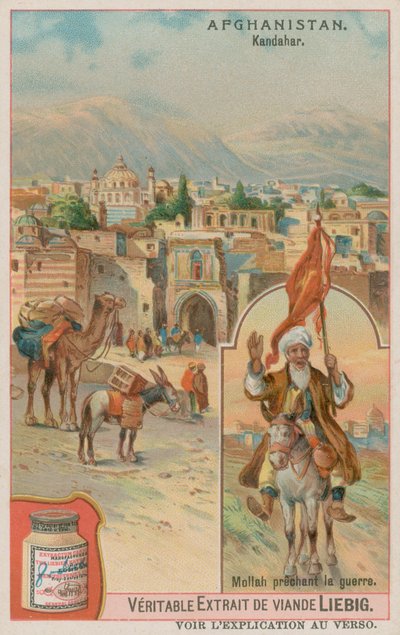 Die Stadt Kandahar und ein Mullah, der Krieg predigt von European School