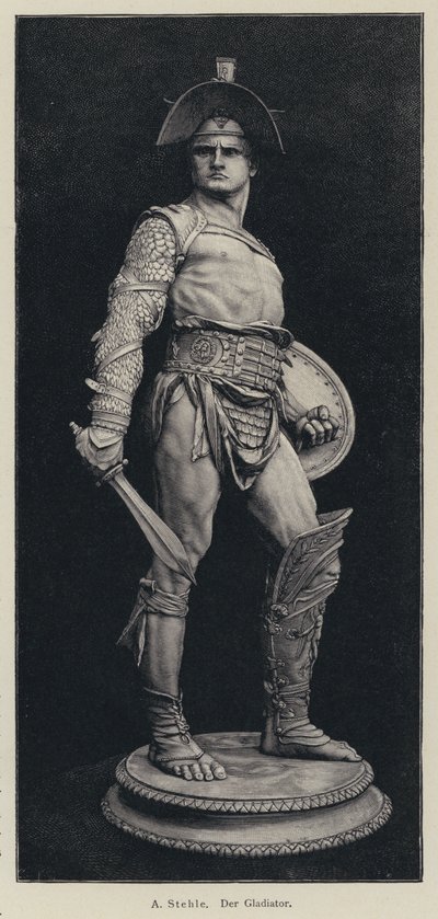 Der Gladiator (Gravur) von European School