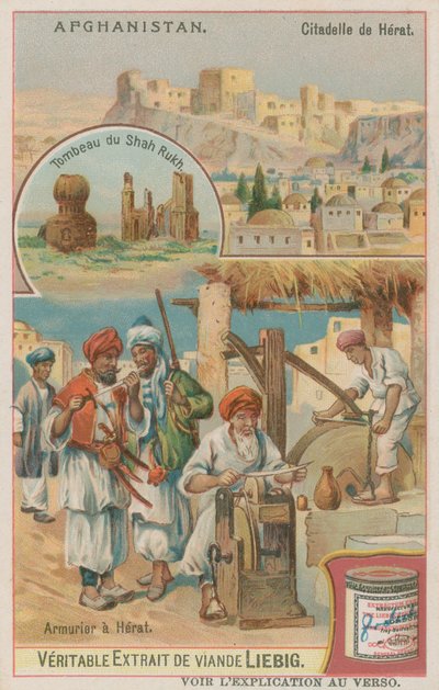 Das Grab von Schah Rukh und die Stadt und Rüstkammer von Herat von European School