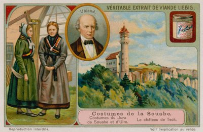 Die Kleidung von Jura und Ulm, Ludwig Uhland und Schloss Teck von European School