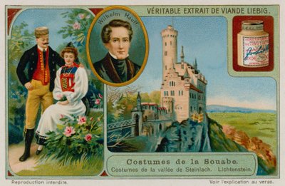 Die Kleidung des Steinlachtals, Wilhelm Hauff und Lichtenstein von European School