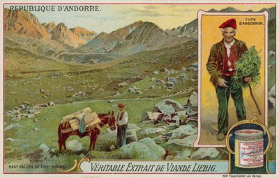 Das Hochtal von Font-Black und ein typischer Andorraner von European School