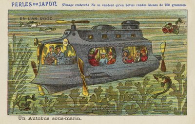Unterwasserbus im Jahr 2000 von European School