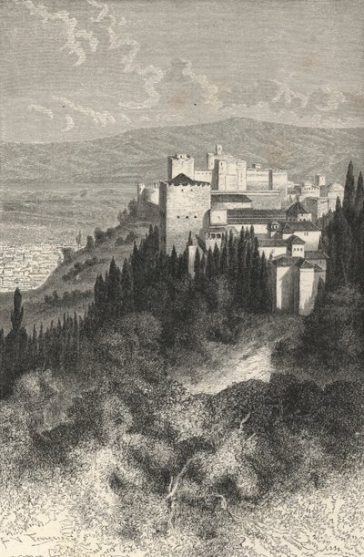 Außenansicht der Alhambra von European School