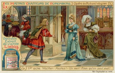 Walther und Eva treffen sich im Dom von European School