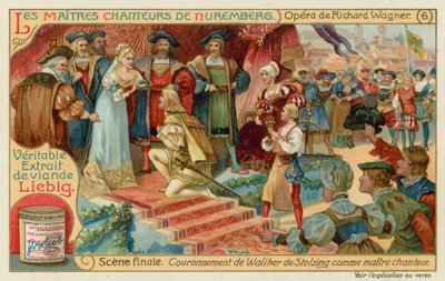 Walther wird zum Sieger gekrönt und wird ein Meistersinger von European School