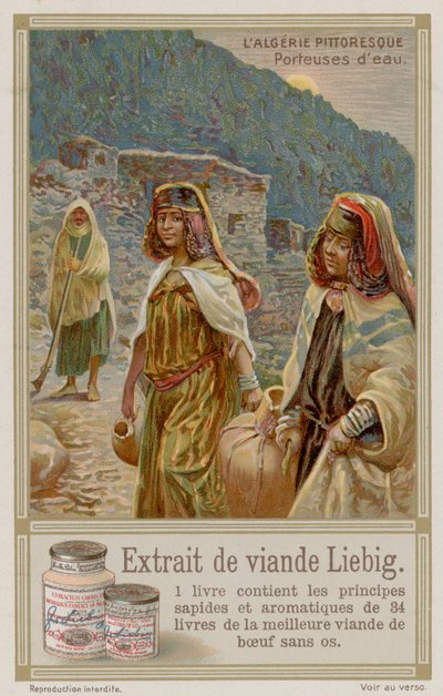 Wasserträger in Algerien von European School