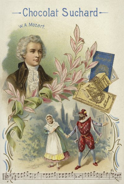 Wolfgang Amadeus Mozart, österreichischer Musiker und Komponist von European School