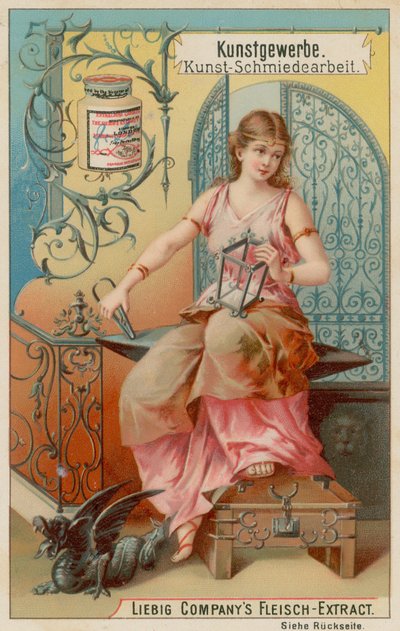 Schmiedeeisenarbeit von European School