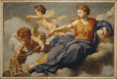 Juno verteilt ihre Gunst über Karthago von Eustache Le Sueur
