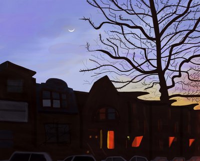 9th Street, Brooklyn, 2016 von Evan Sklar