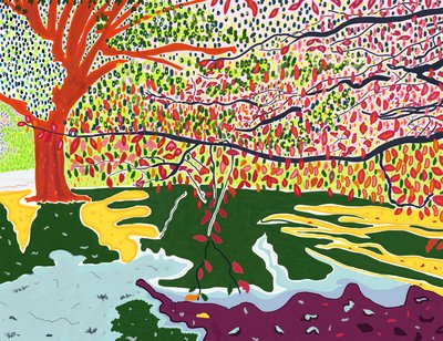 Früher Herbst, Prospekt Park von Evan Sklar