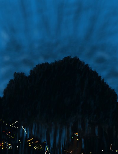 Halskette Lichter der Brooklyn Bridge von Evan Sklar