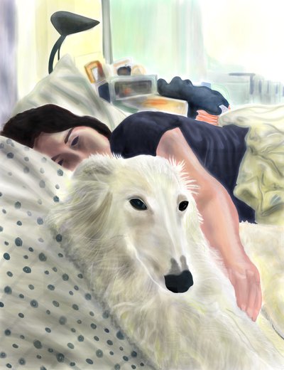 Penny und Michelle, Brooklyn von Evan Sklar