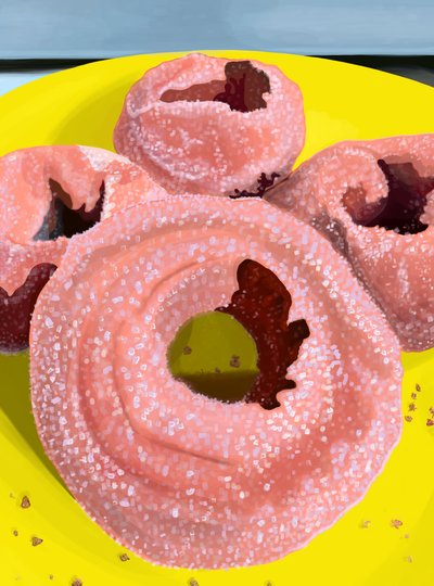 Zimt- und Zucker-Donuts von Evan Sklar