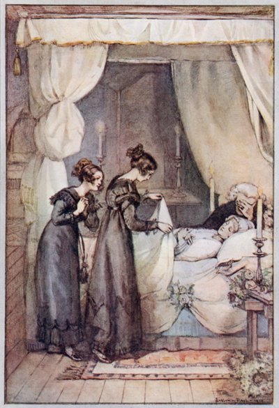 Illustration für Cranford von Mrs. Gaskell von Evelyn Paul