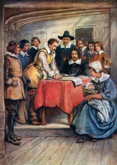 Illustration für die jungen Pilger von Evelyn Stuart Hardy
