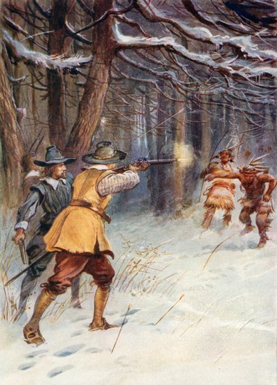 Illustration für die jungen Pilger von Evelyn Stuart Hardy