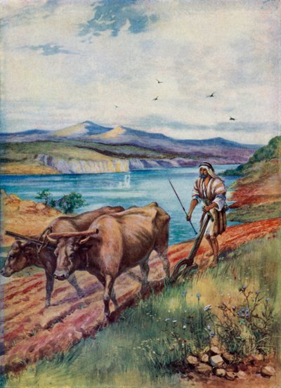 Pflügen im Land Jesu von Evelyn Stuart Hardy