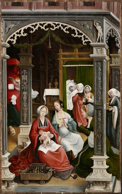 Szene aus dem Leben des Heiligen Rochus, 1517 von Everaert Orley