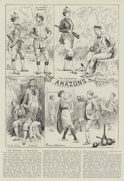 Die Amazonen, im Hoftheater von Everard Hopkins