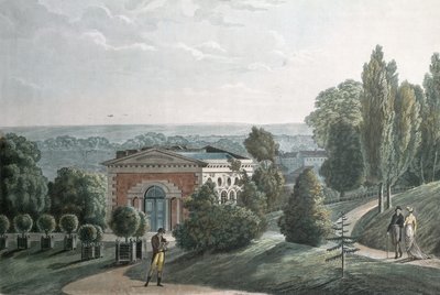 Das Gewächshaus im Jardin des Plantes, Paris von F.G. Wexelberg