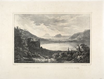Blick auf den Avernosee von F. Homer