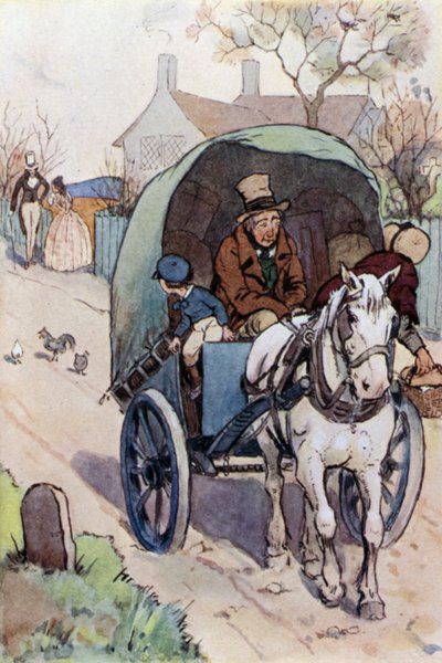 Illustration für David Copperfield von F. M. B. Blaikie