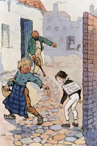 Illustration für David Copperfield von F. M. B. Blaikie
