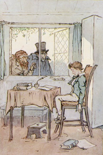 Illustration für Oliver Twist von F. M. B. Blaikie