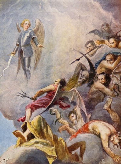 La Gerusalemme Liberata von Torquato Tasso: Gesang IX, Strophe 64 von Fabio Fabbi