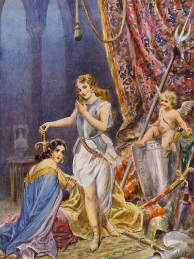 La Gerusalemme Liberata von Torquato Tasso: Canto VI, Strophe 92 von Fabio Fabbi