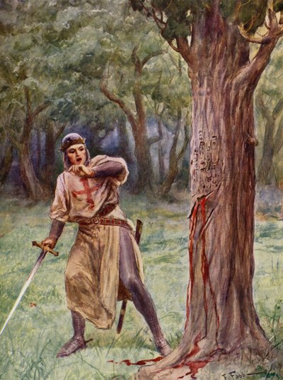 La Gerusalemme Liberata von Torquato Tasso: Gesang XIII, Strophe 41 von Fabio Fabbi