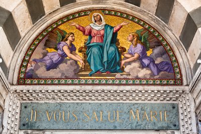 Basilika Notre-Dame-de-la-Garde, die Himmelfahrt, Marseille, Bouches-du-Rhône, 2012 von Faivre-Duffer Faivre-Duffer