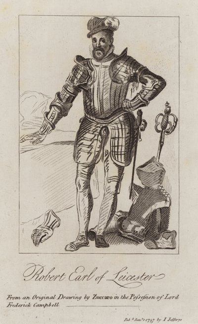 Robert Dudley von Federico (after) Zuccari or Zuccaro