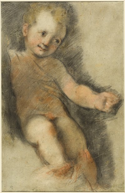 Christuskind: Studie für die Madonna di San Giovanni von Federico Barocci